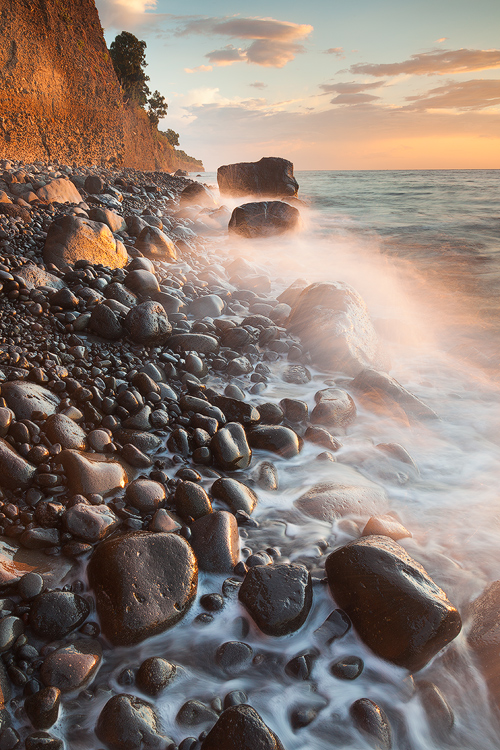 Black diamond beach